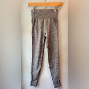 Gray Gymshark Flex High Waisted Leggings
